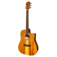 MARTINEZ DREADNOUGHT/ELECTRIC CUTAWAY GTR GLOSS KOA