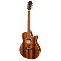 MARTINEZ MFC-51G-AMA FOLK SIZE ACOUSTIC/ELECTRIC CUTAWAY GTR GLOSS AMARA