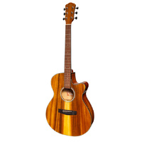 MARTINEZ MFC-51G-KOA FOLK SIZE  ACOUSTIC/ELECTRIC CUTAWAY GTR GLOSS KOA
