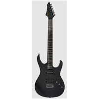 MOOER MMT100-PERBLK DOUBLE CUTAWAY ELECTRIC GTR H/H PEARL BLACK