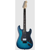 MOOER MSC31 PRO STRAT STYLE ELECTRIC GTR H/S/S BLUE BURST