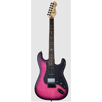 MOOER MSC31 PRO STRAT STYLE ELECTRIC GTR H/S/S PURPLE BURST