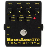 TECH 21 NYC GT2 RIG Guitar Amp Modulator Pedal