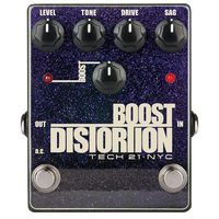 TECH 21 NYC Boost Distortion Effects Pedal