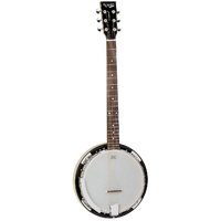 TANGLEWOOD TWB18-M6 BANJO 6 String in Natural Gloss