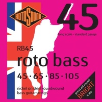 ROTOSOUND RB45 ROTO BASS Bass Guitar String Set 45-105 Nickel on Steel Roundwound Standard