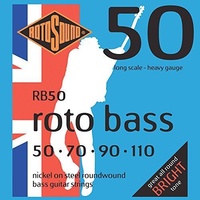 ROTOSOUND RB50 Bass Guitar String Set 50-110 Nickel on Steel Roundwound Heavy