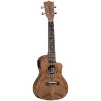 TANGLEWOOD TIARE TUT13E Concert/Electric with Cutaway Ukulele in Pacific Walnut