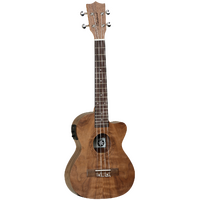 TANGLEWOOD TIARE TWT15E Tenor Ukulele with Cutaway and Pickup in Pacific Walnut