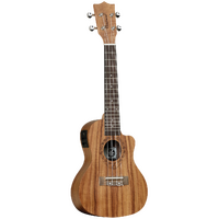 TANGLEWOOD TIARE TUT16E Concert/Electric with Cutaway Ukulele in Koa