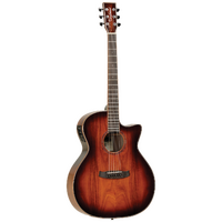 TANGLEWOOD WINTERLEAF EXOTIC 6 String Grand Auditorium/Electric Cutaway Guitar in Natural Gloss