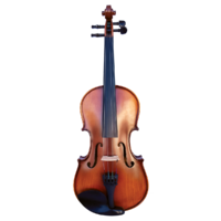 VIVO ENCORE VIENC34U 3/4 Size Violin Outfit- Setup with Solid Spruce Top, Solid Maple Back and Sides