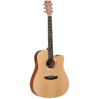 TANGLEWOOD ROADSTER 2 6 String Dreadnought/Electric Cutaway Guitar with Cedar Top