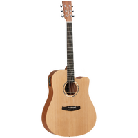 TANGLEWOOD ROADSTER 2 6 String Dreadnought Acoustic/Electric Guitar with Cutaway & Cedar Top