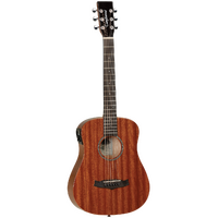 TANGLEWOOD WINTERLEAF 6 String Traveller Acoustic/Electric Guitar in Mahogany