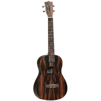TANGLEWOOD TIARE TUT20B Baritone Ukulele in Ebony with Gig Bag
