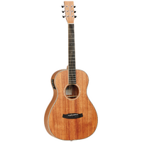 TANGLEWOOD UNION TWUPE 6 String Parlour/Electric Guitar with Solid Top in Natural Satin
