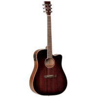 TANGLEWOOD WINTERLEAF TW5AVB 6 String Dreadnought/Electric Cutaway Guitar in Antique Vintage Burst