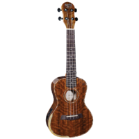 BARNES & MULLINS BMUK5CE Concert Ukulele in Walnut with Pickup