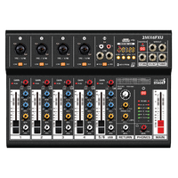 ITALIAN STAGE 2MIX6FXU 6 Channel Stereo Audio Mixer with DSP MultiFX