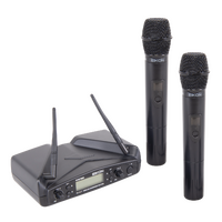 EIKON WM700DMA Dual Channel Wireless Microphone Handheld System 516-562Mhz