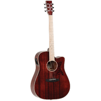 TANGLEWOOD WINTERLEAF BLONDE TW5BLB 6 String Dreadnought/Electric Cutaway Guitar in Barossa Gloss