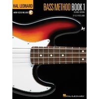 HAL LEONARD BASS METHOD Book 1 Second Edition Book & Online Audio Access