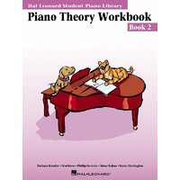 HAL LEONARD STUDENT PIANO LIBRARY PIANO THEORY WORKBOOK Book 2