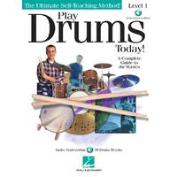 PLAY DRUMS TODAY Level 1 Book & Online Audio Access