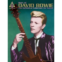 DAVID BOWIE THE BEST OF Guitar Recorded Versions NOTES & TAB