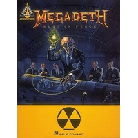 MEGADETH RUST IN PEACE Guitar Recorded Versions NOTES & TAB