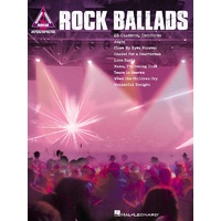 ROCK BALLADS Guitar Recorded Versions NOTES & TAB