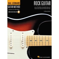 HAL LEONARD GUITAR METHOD ROCK GUITAR Book & Audio Access