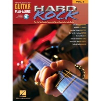 HARD ROCK Guitar Playalong Book with Online Audio Access and TAB Volume 3