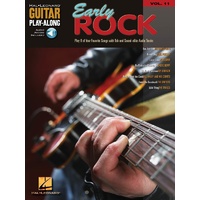 EARLY ROCK Guitar Playalong Book with Online Audio Access and TAB Volume 11