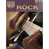 ACOUSTIC ROCK Guitar Playalong Book with CD and TAB Volume 18