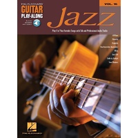 JAZZ Guitar Playalong Book with Online Audio Access and TAB Volume 16 