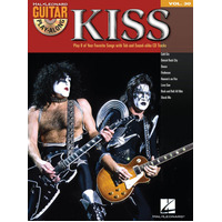 KISS KISS Guitar Playalong Book with Online Audio Access and TAB Volume 30