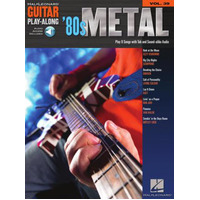 80S METAL Guitar Playalong Book with Online Audio Access Volume 39