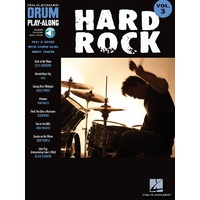 HARD ROCK DRUM Playalong Book with Online Audio Access Volume 3
