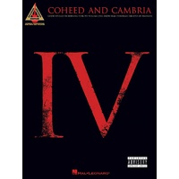 COHEED & CAMBRIA GOOD APOLLO IM BURNING STAR IV VOL 1 Guitar Recorded Versions NOTES & TAB