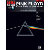 PINK FLOYD Dark Side Of The Moon Guitar Playalong Book with Online Audio Access Volume 68