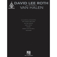DAVID LEE ROTH AND SONGS OF VAN HALEN Guitar Recorded Versions NOTES & TAB