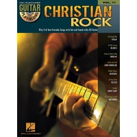 CHRISTIAN ROCK Guitar Playalong Book & CD with TAB Volume 71