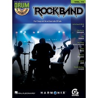 ROCK BAND Drum Playalong Book & CD Volume 19