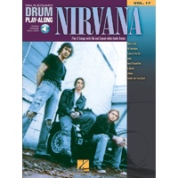 NIRVANA Drum Playalong Book with Online Audio Access Volume 17
