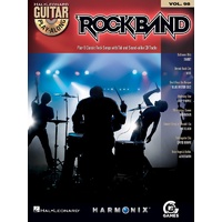 ROCK BAND Guitar Playalong Book & CD with TAB Volume 98
