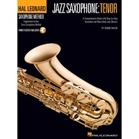 HAL LEONARD SAXOPHONE METHOD JAZZ SAXOPHONE TENOR Book & Online Audio Access