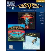 BOSTON Guitar Playalong Book with Online Audio Access Volume 86