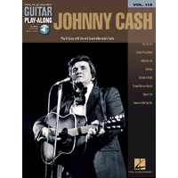 JOHNNY CASH Guitar Playalong Book with Online Audio Access Volume 115